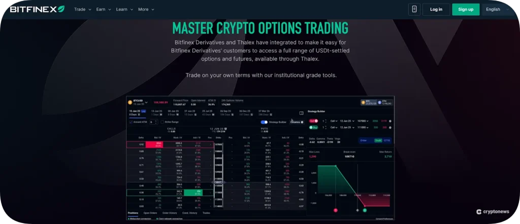 master crypto options trading on bitfinex