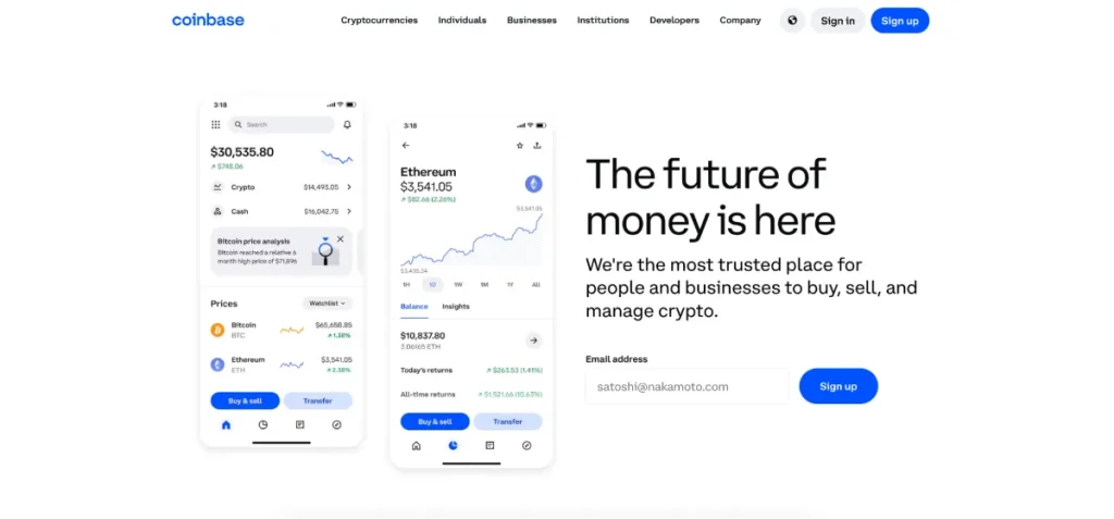 coinbase is a great alternative to gemini