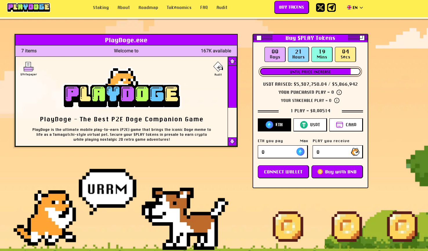 PlayDoge - Website