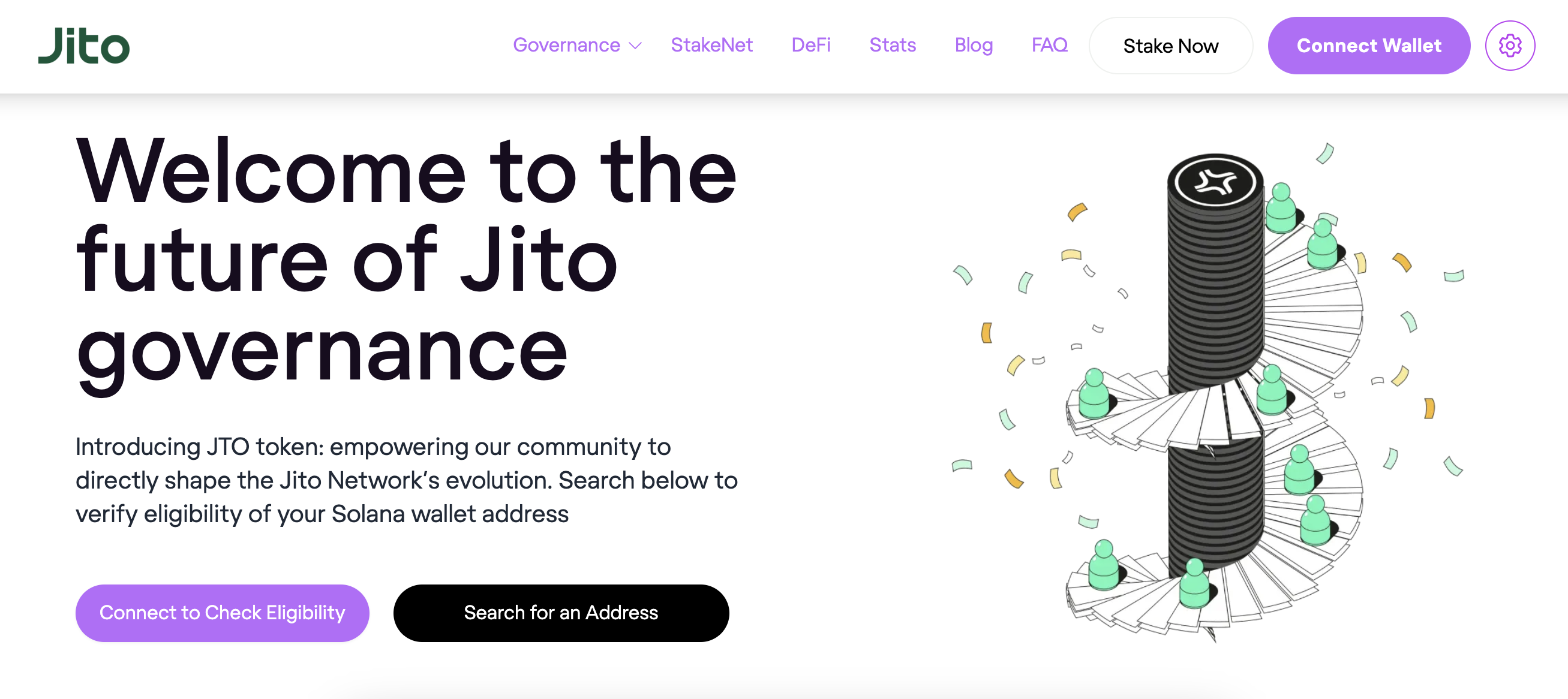 Jito Network how to claim?