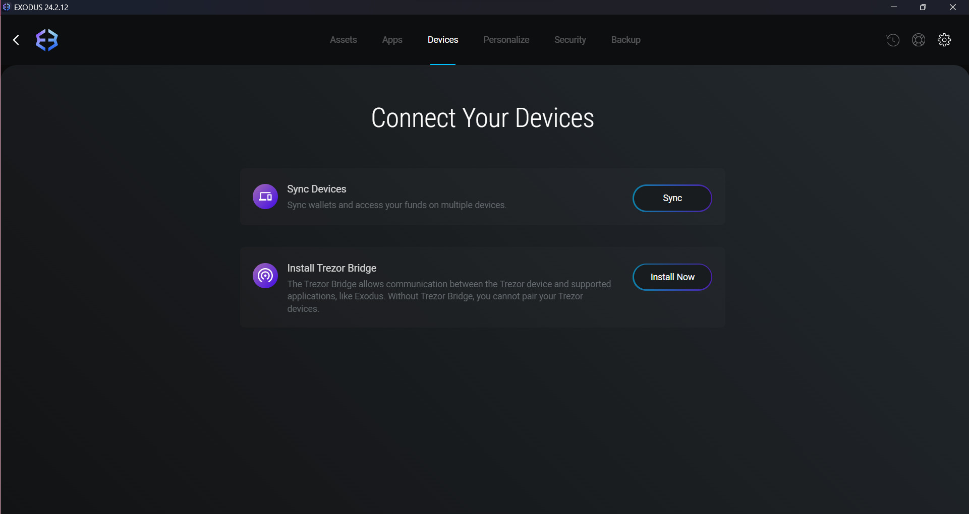 How to connect trezor