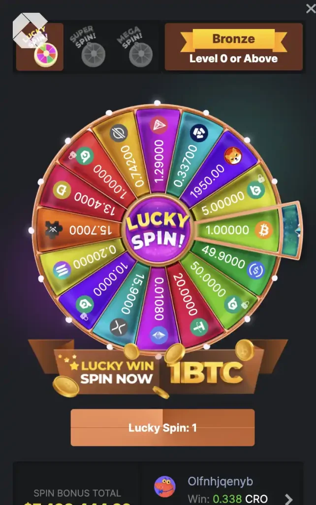 lucky wheel promotion