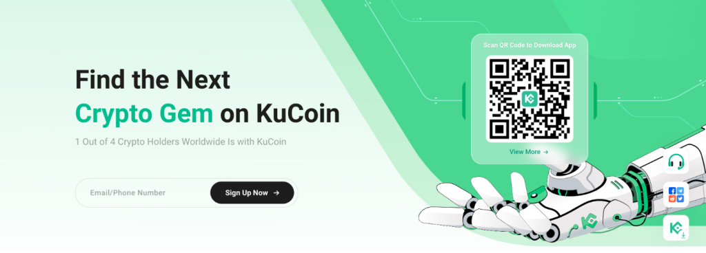 kucoin exchange homepage