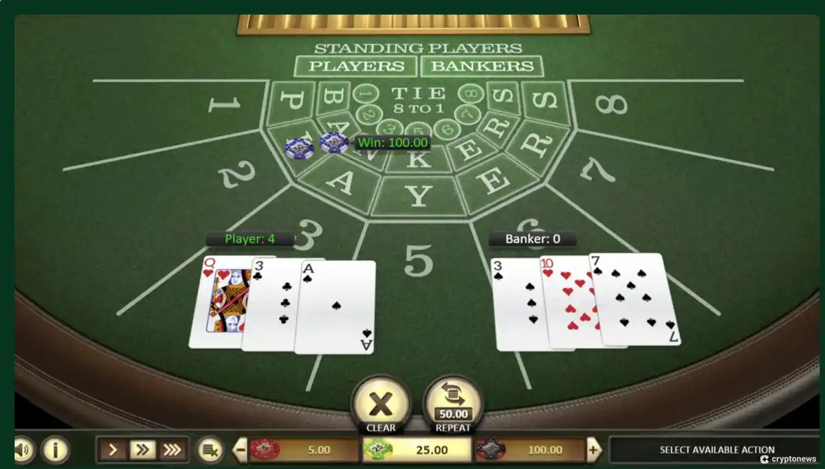 how to play baccarat online game win