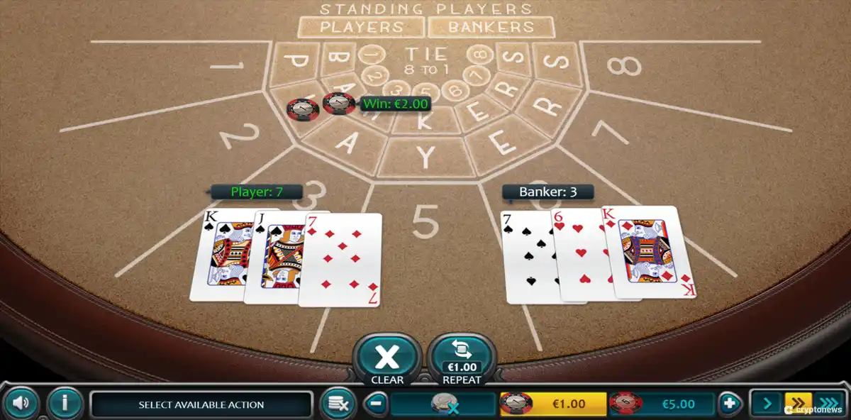 how to play baccarat baccarat table