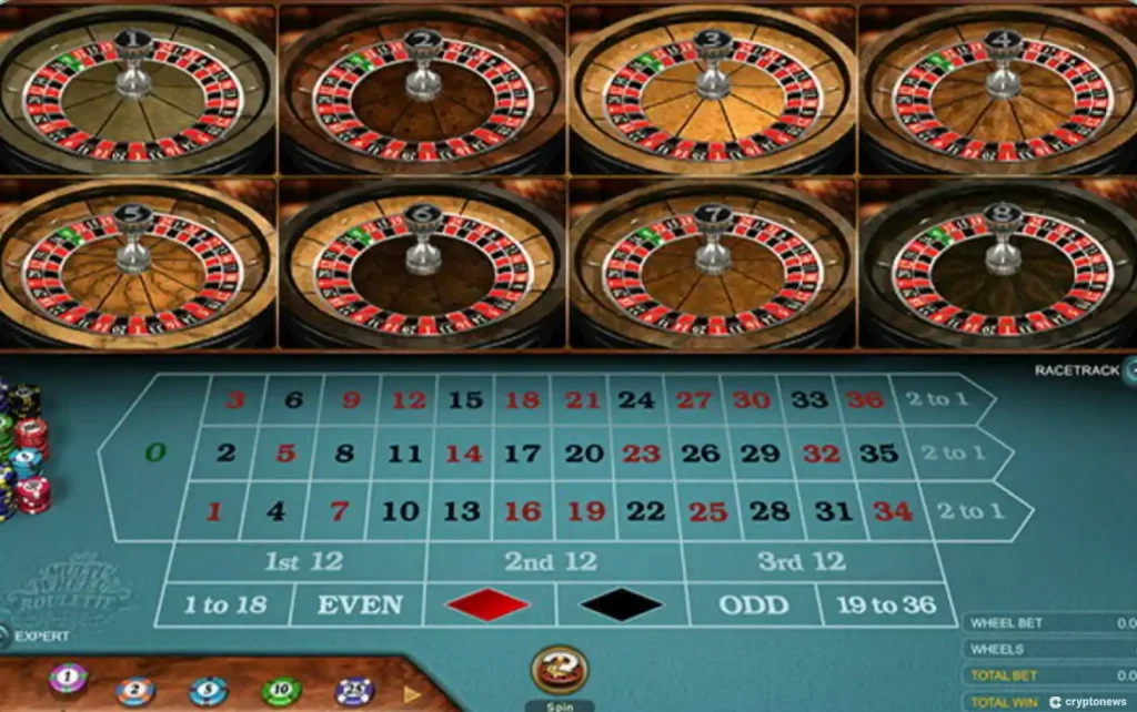 how to play roulette multi wheel roulette table