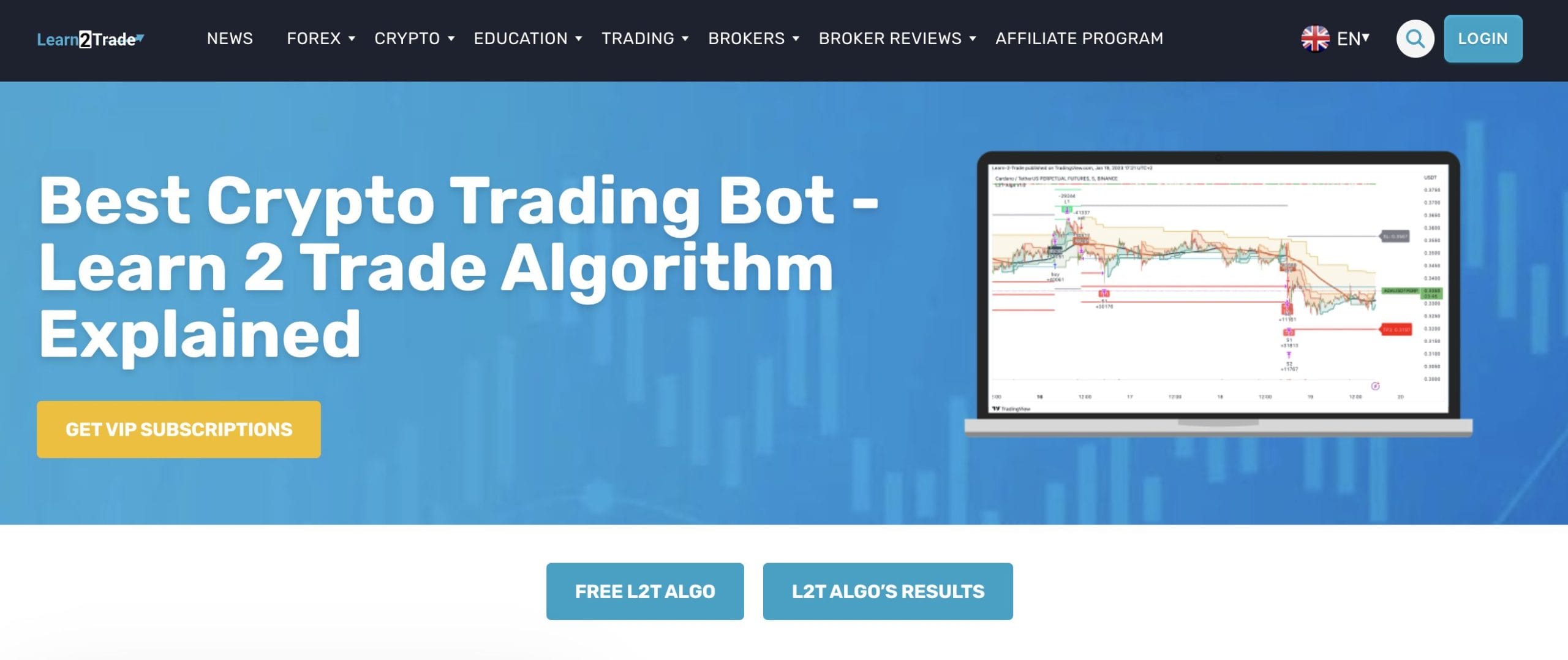 Learn2Trade Kraken trading bot