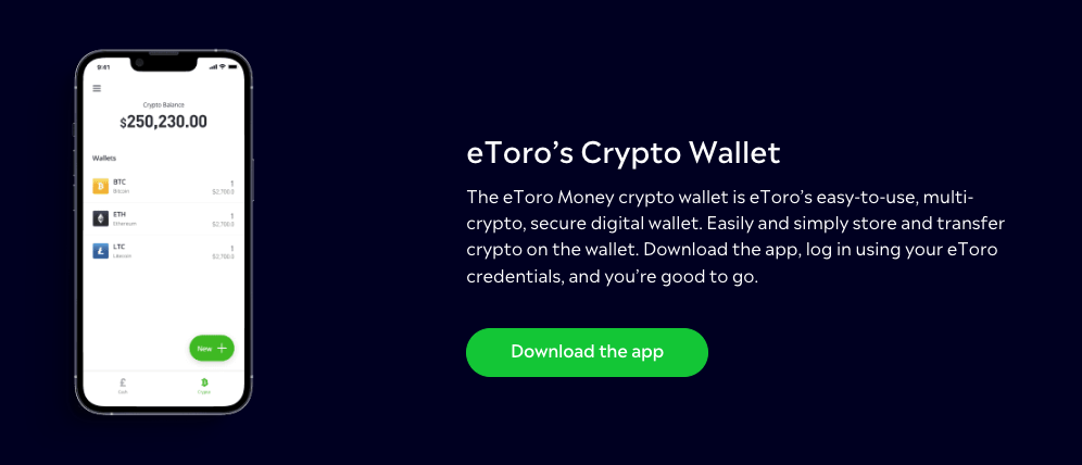 eToro Money wallet