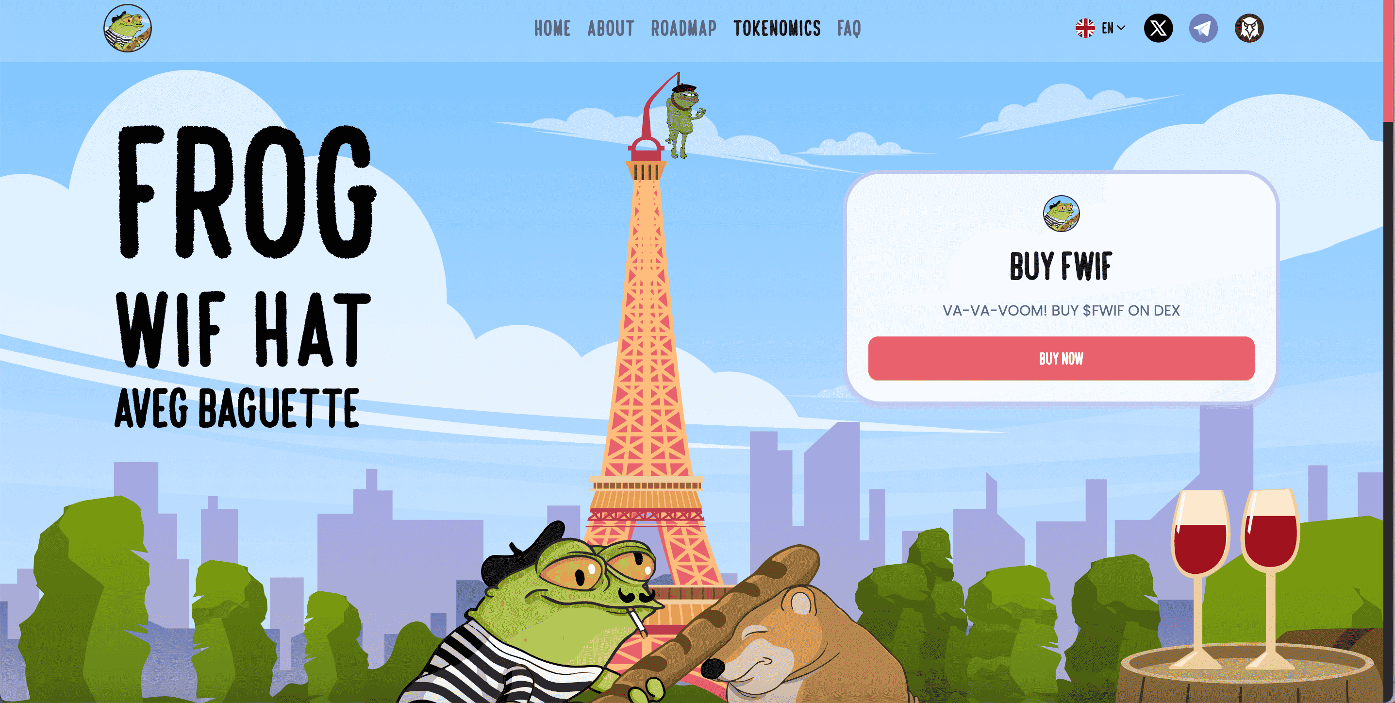 Frog Wif Hat homepage