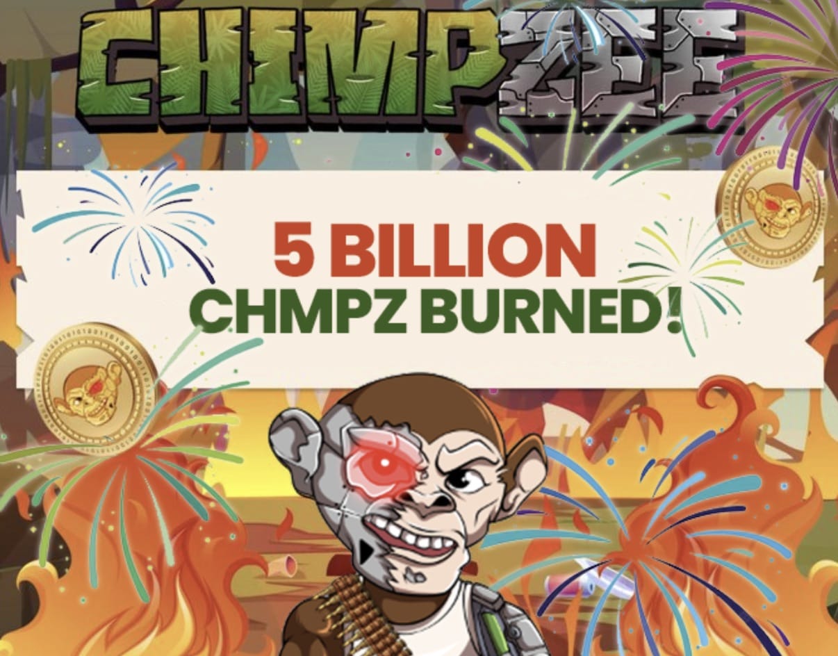 Chimpzee 5 billion burned