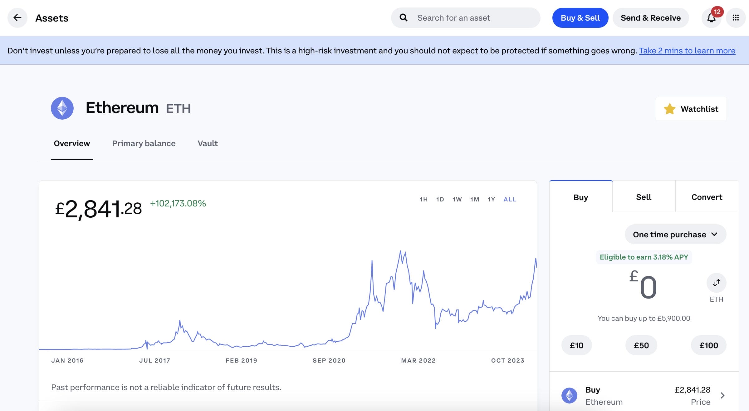 How to buy Ethereum on Coinbase 