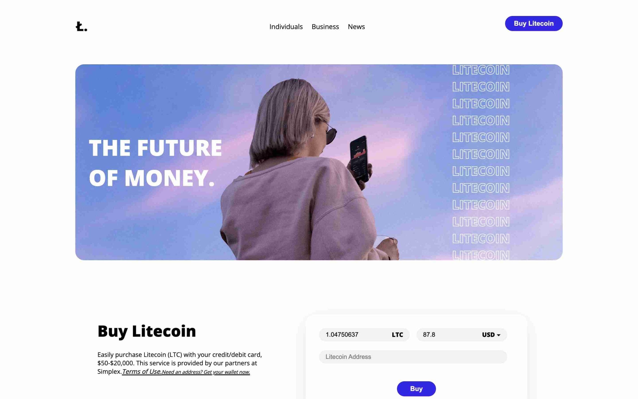 Litecoin Homepage