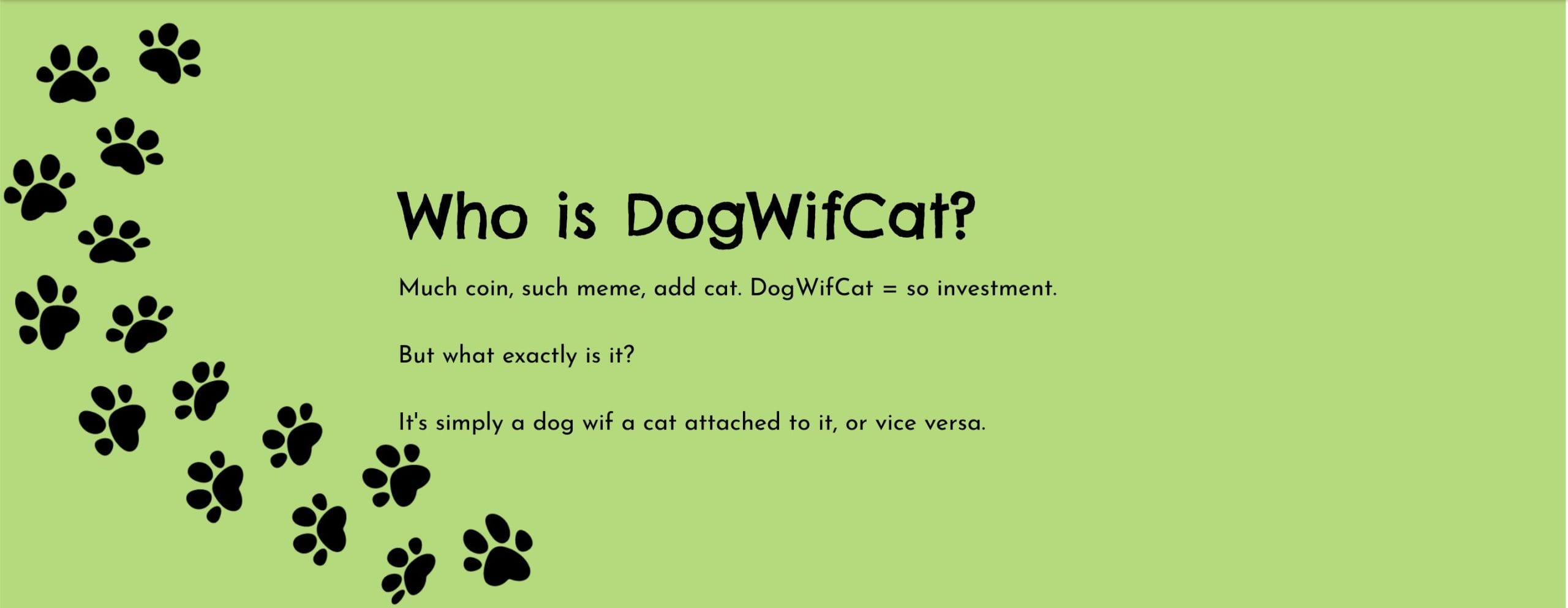 What is DogWifCat?