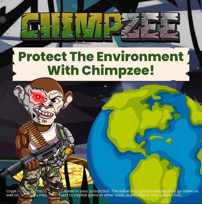 Embrace Sustainability With Crypto Project Chimpzee (CHMPZ), Available On Multiple Exchanges