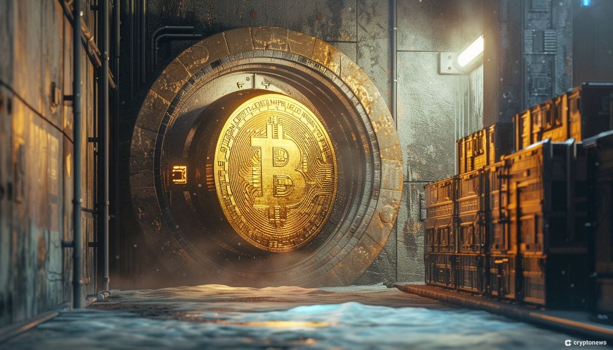 A bitcoin vault