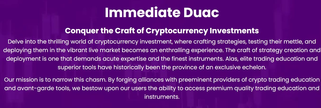 Immediate Duac Review – Scam or Legitimate Trading Platform