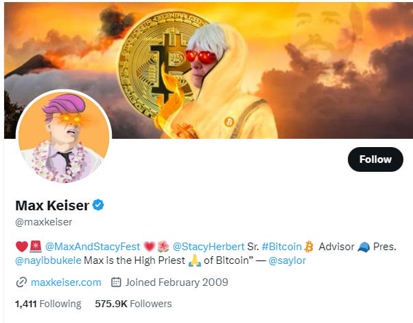 Max Keiser Twitter