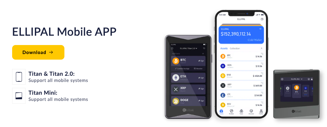 Ellipal Mobile App Poster