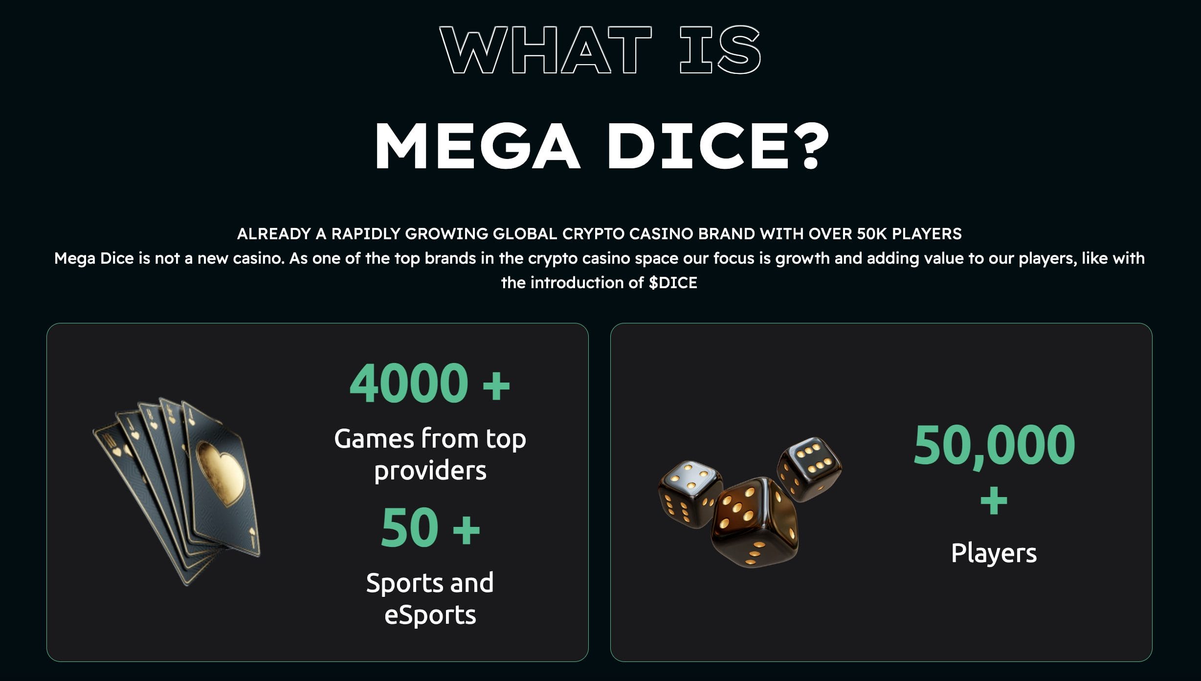 Mega Dice Casino games