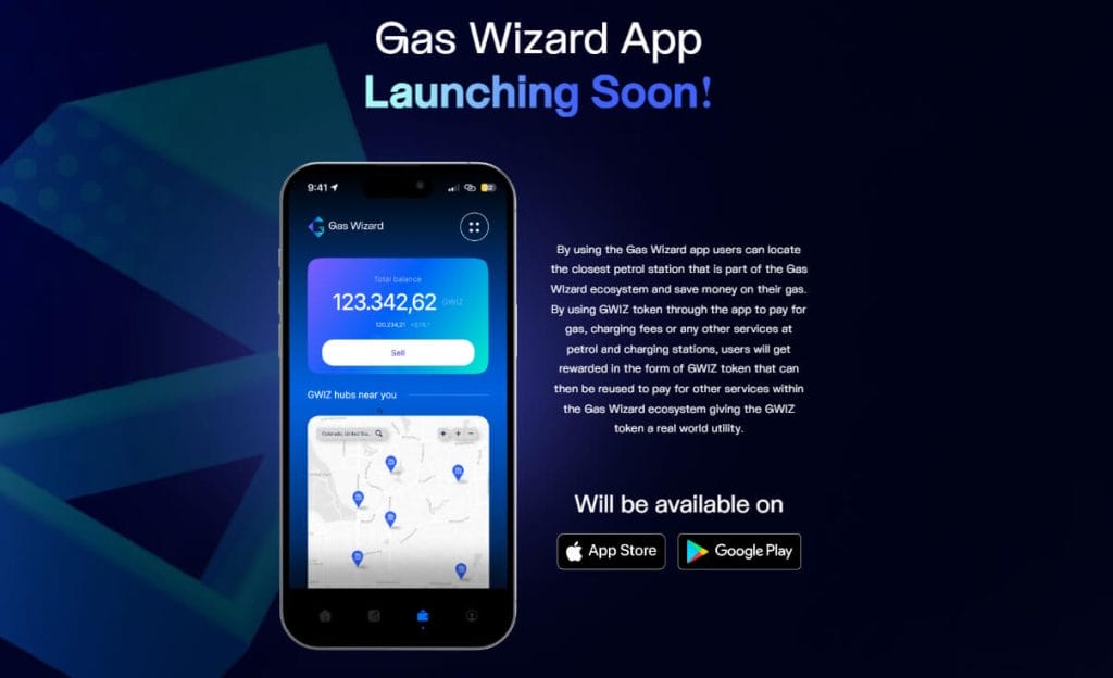 Gas Wizard App coming soon