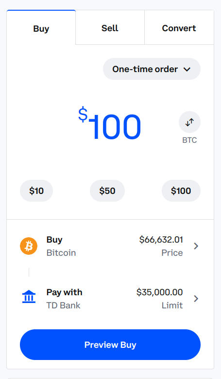 coinbase buy cryptocurrency simple trade