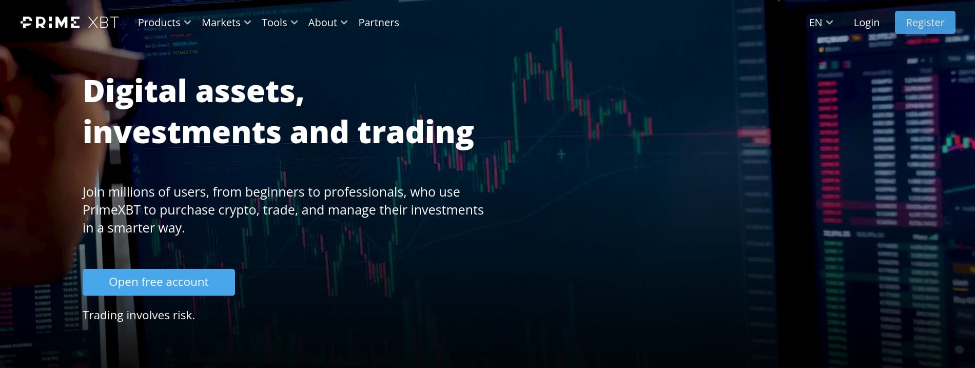 primexbt homepage