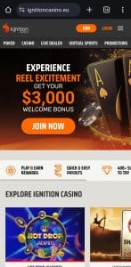 ignition online poker