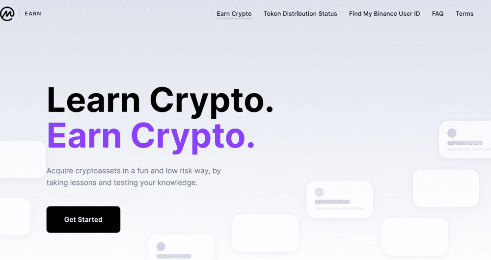 Coin Market Cap Learn and Earn Free Crypto