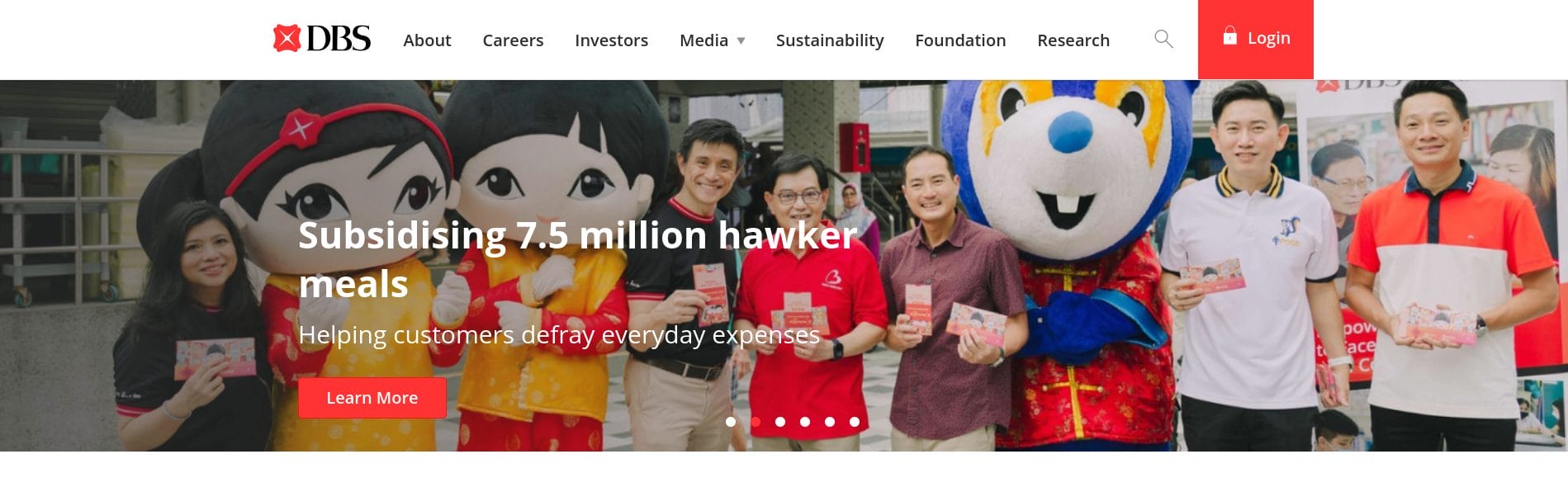 dbs bank homepage