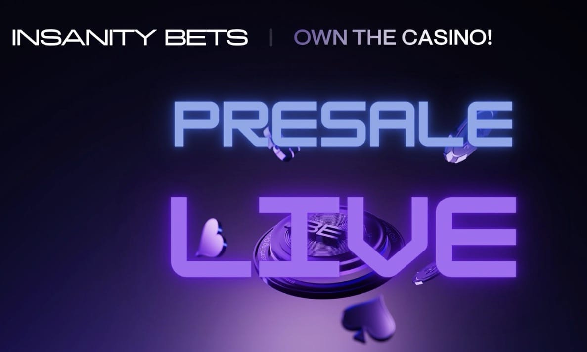 Crypto Casino Mania: Insanity Bets Announces $1M Presale Jackpot