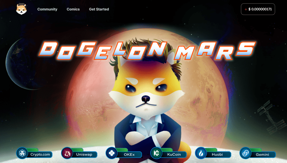 Dogelon Mars Meme Coin