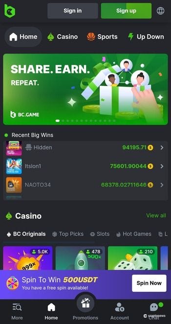 bc game casino