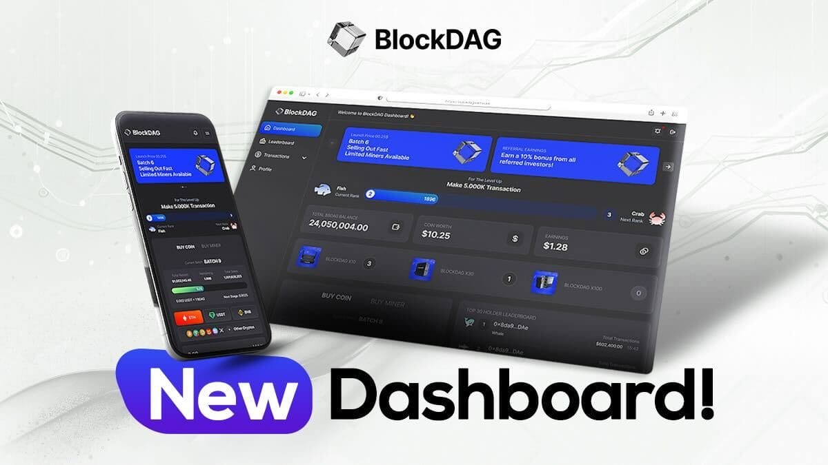 BlockDAG’s Innovative Dashboard Boosts Confidence, Eyes $30 Target by 2030, Overshadows Bittensor & TRON Bullish Trend