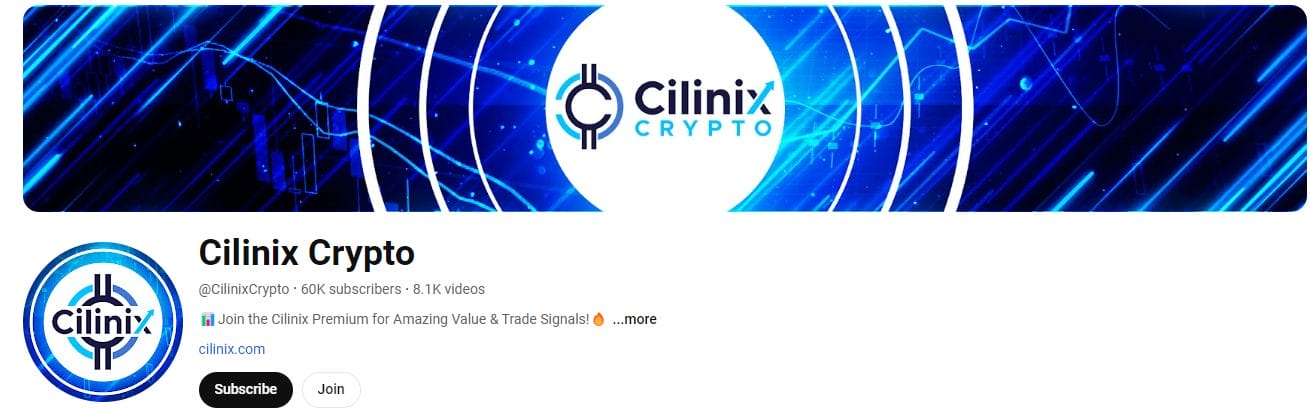 Cilinix Crypto YouTube