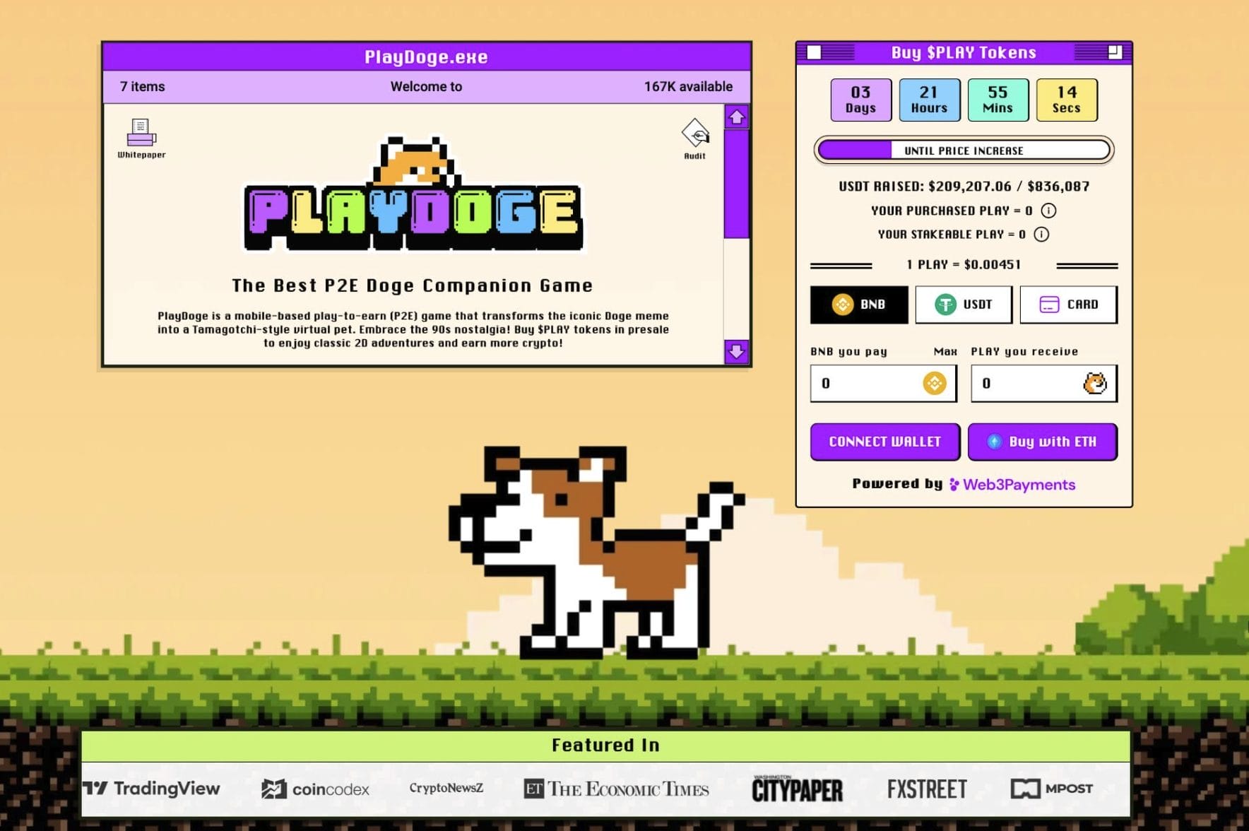 PlayDoge raises $200,000 within minutes