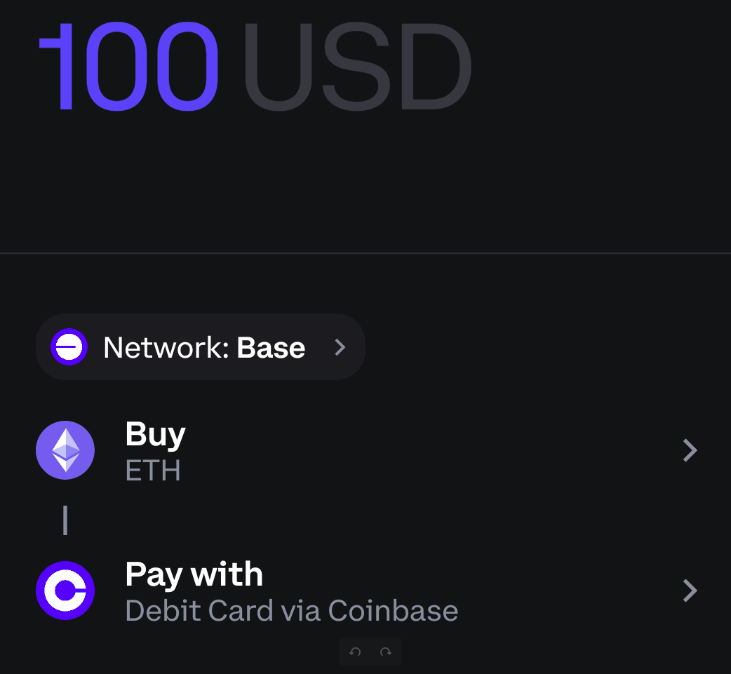 coinbase wallet buy via coinbase