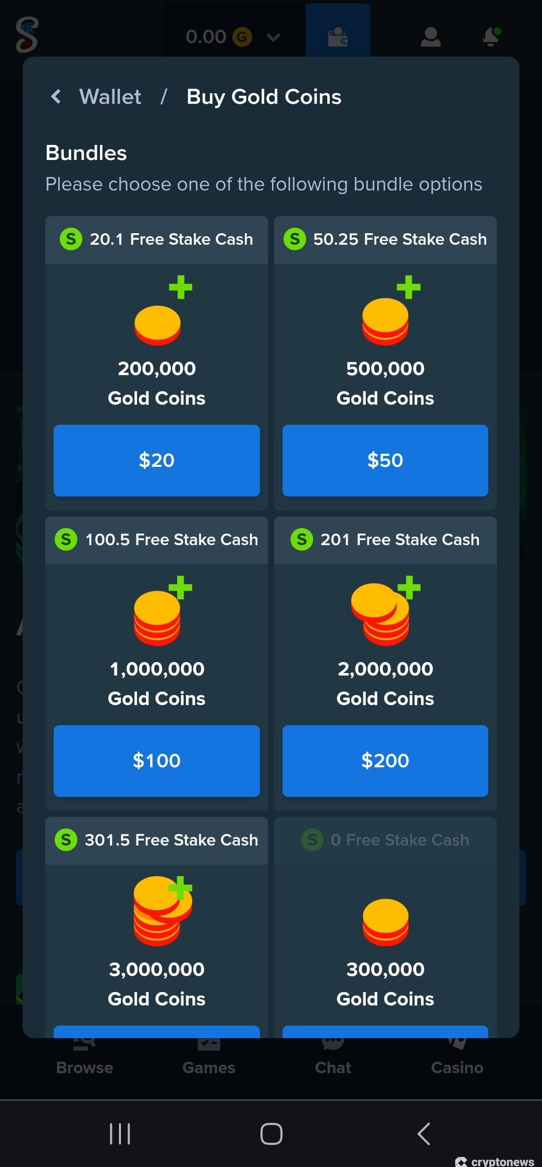 stake bonus