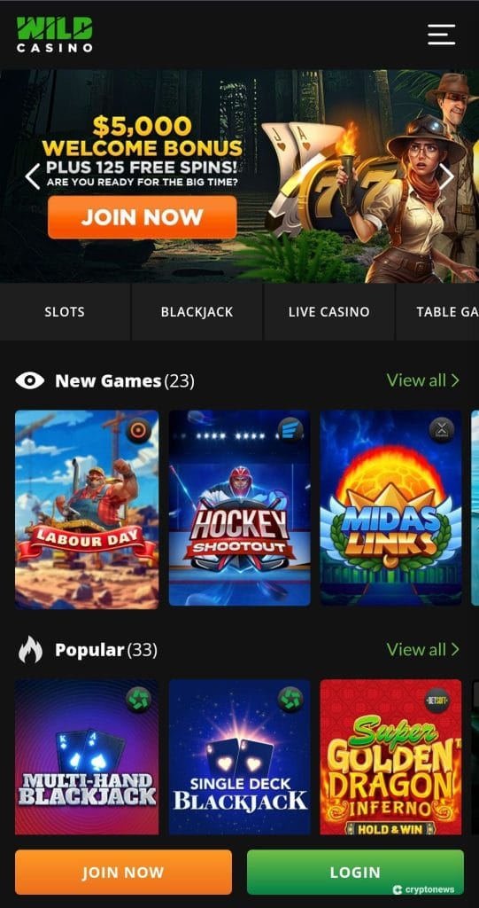 wild casino
