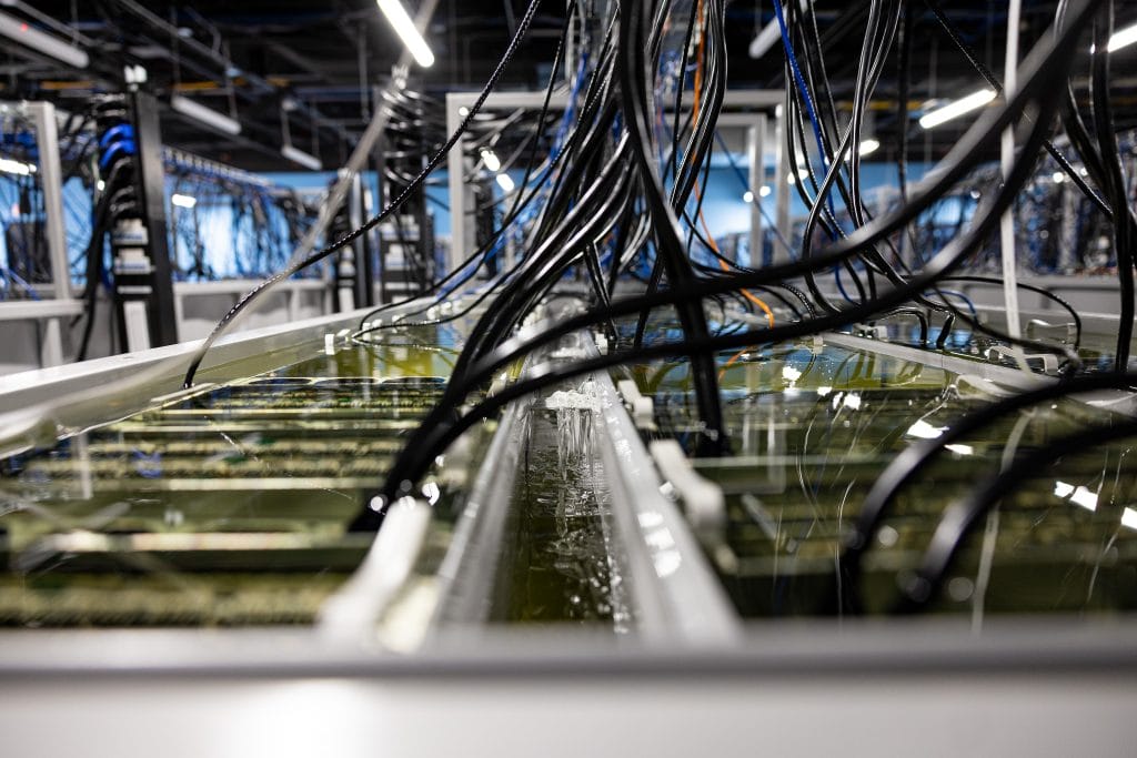 Bitcoin miners AI