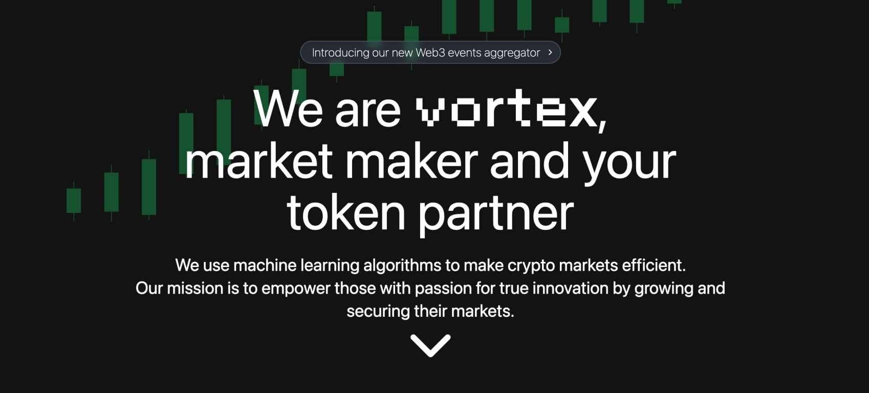 Vortex liquidity and market making 