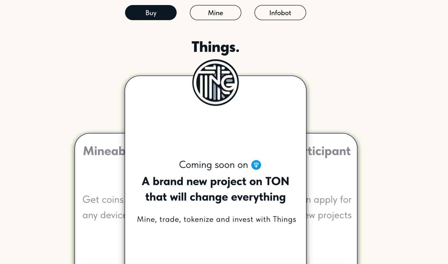 Things Primary Token ($THINGP)