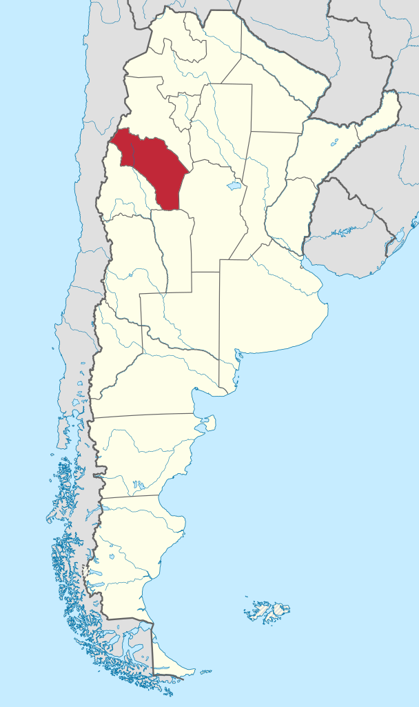 The Argentinian province of La Rioja.