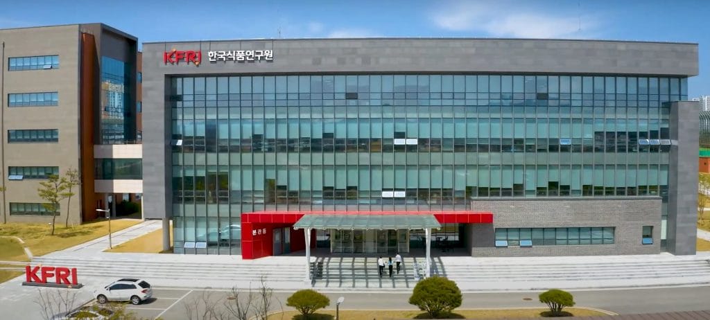 The Korea Food Research Institute.