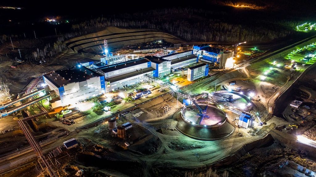 Nornickel’s Bystrinsky mining plant.