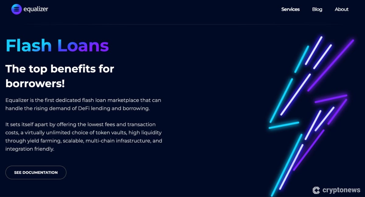 how to take a flash loan on equalizer finance