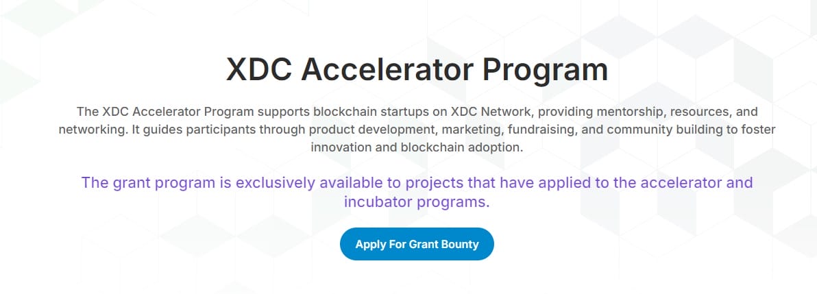 xdc accelerator program