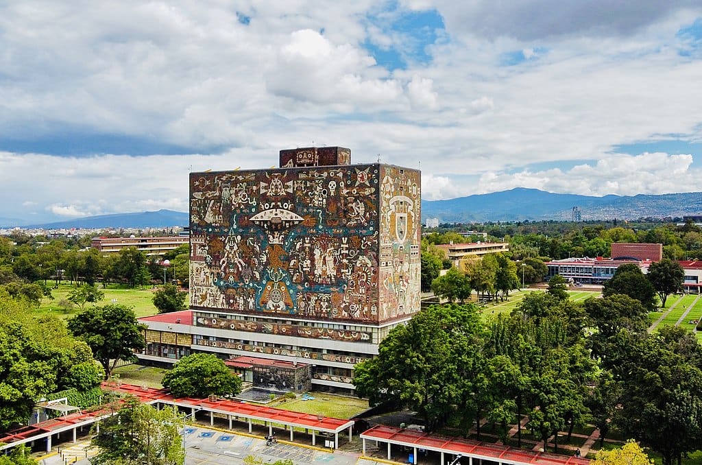 The Library of the National Autonomous University of Mexico.