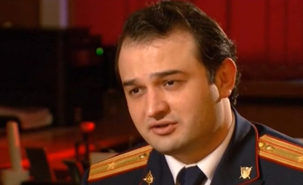 Tambiev during his days as an Investigative Committee detective. Tambiev during his days as an Investigative Committee detective. 