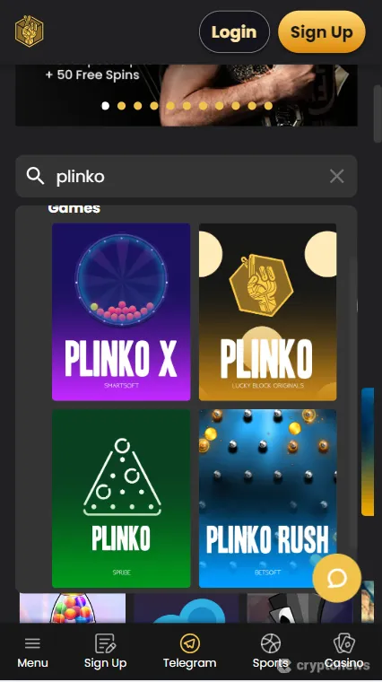 plinko games mobile
