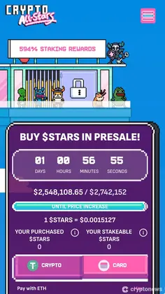 crypto all-stars presale website